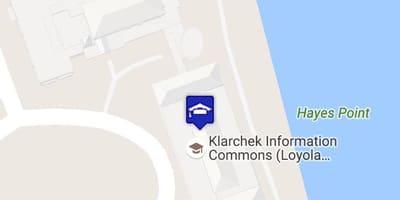 Карта Лојола универзитету у Чикагу